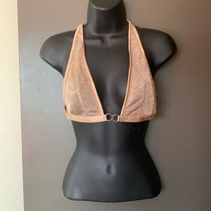 Victoria’s Secret champagne bralette size S with adjustable straps